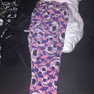 Lularoe TC jack skellington leggings